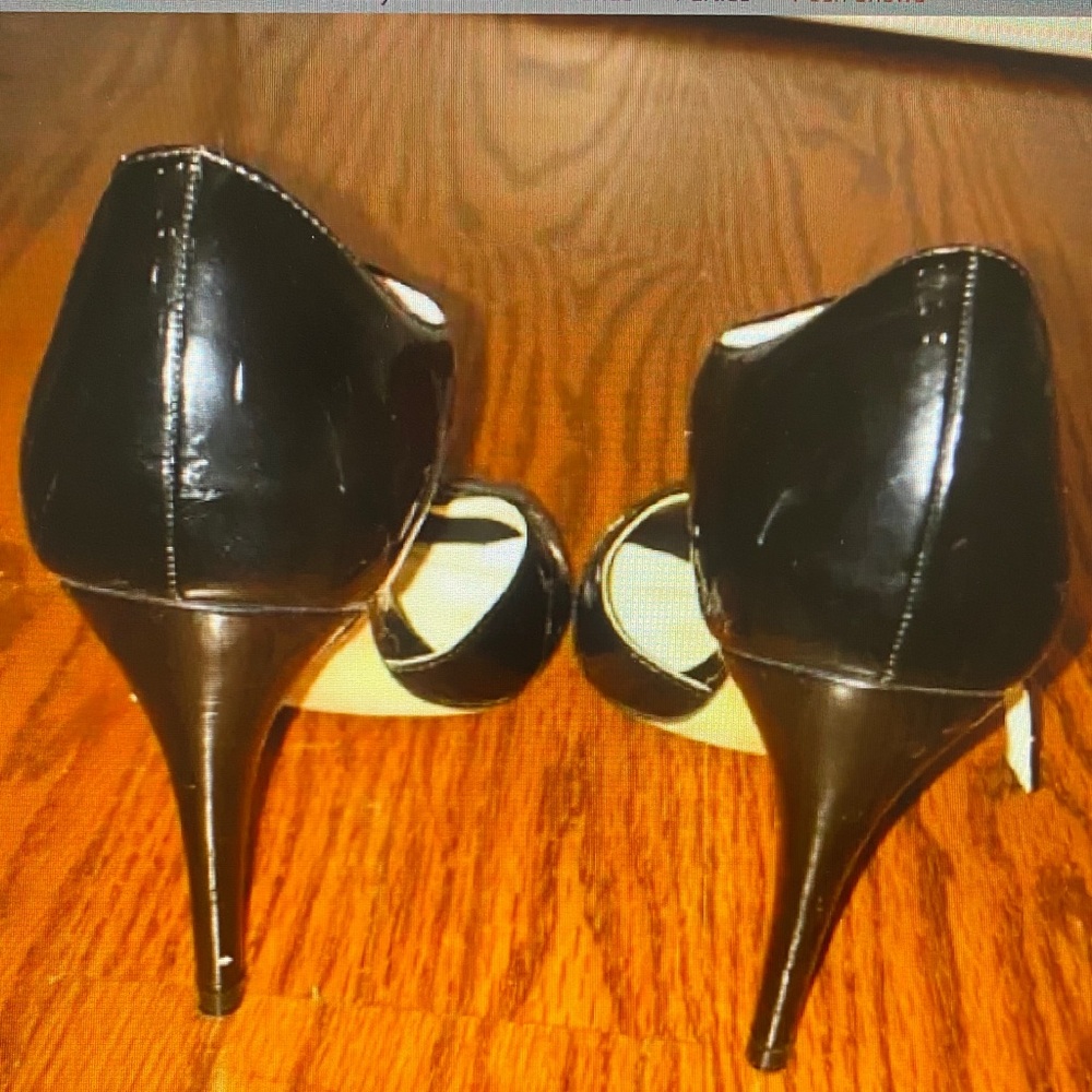 Zara Black Strappy Heels - Picture 4 of 4